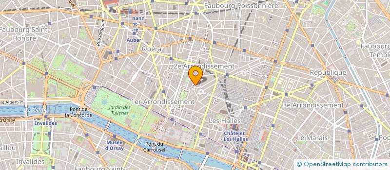 localisation de l'entreprise G.V.P.FUTURES  PARIS