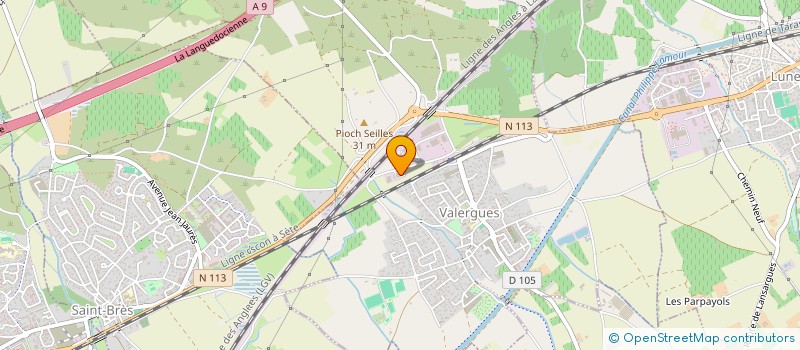 localisation de l'entreprise G VAN  VALERGUES