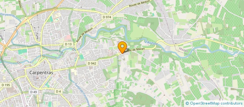 localisation de l'entreprise G VIN  CARPENTRAS