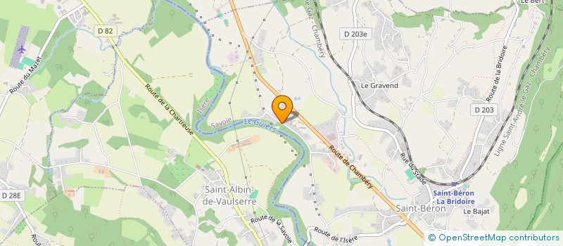 localisation de l'entreprise G.W. PRO  SAINT-BERON