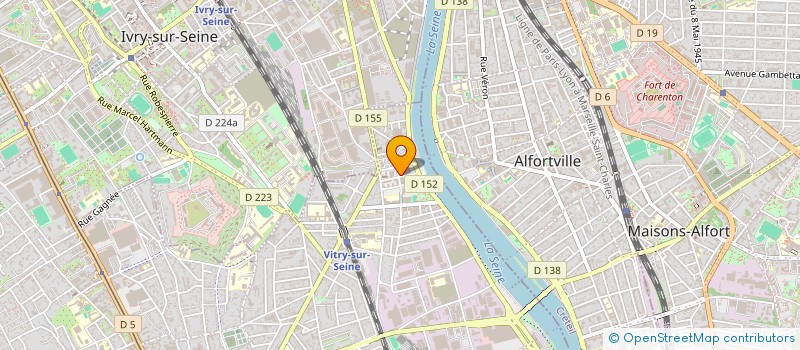 localisation de l'entreprise G-X INVEST  VITRY-SUR-SEINE