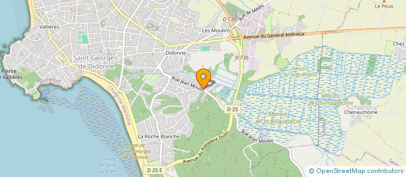 localisation de l'entreprise G&Y  SAINT-GEORGES-DE-DIDONNE