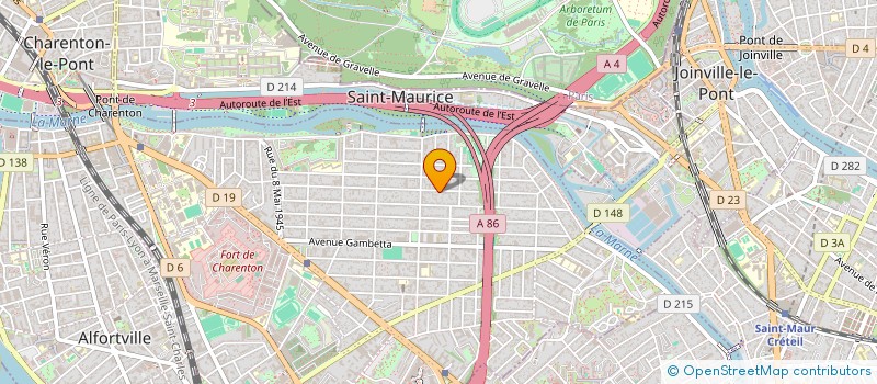 localisation de l'entreprise G&Y PATRIMOINE à MAISONS-ALFORT