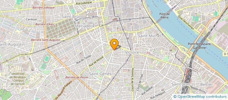 localisation de l'entreprise G. YATIM  BORDEAUX