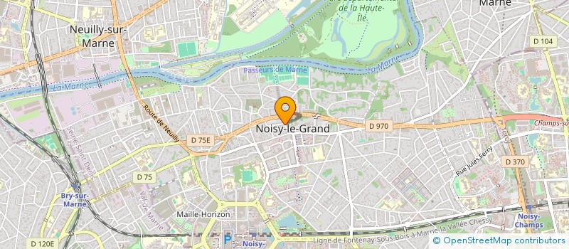 localisation de l'entreprise G YOU-IT  NOISY-LE-GRAND