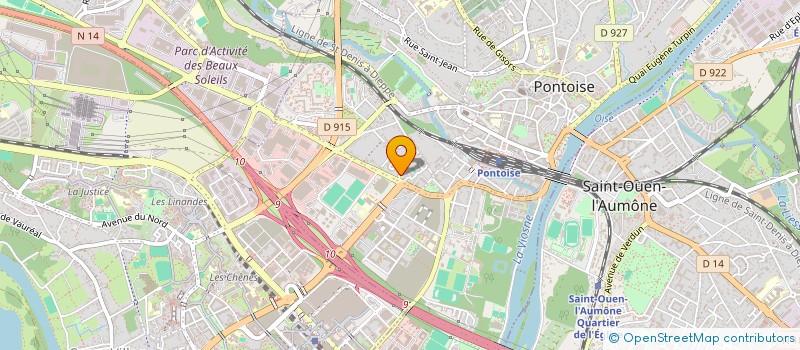 localisation de l'entreprise G Z TAXIS à EAUBONNE