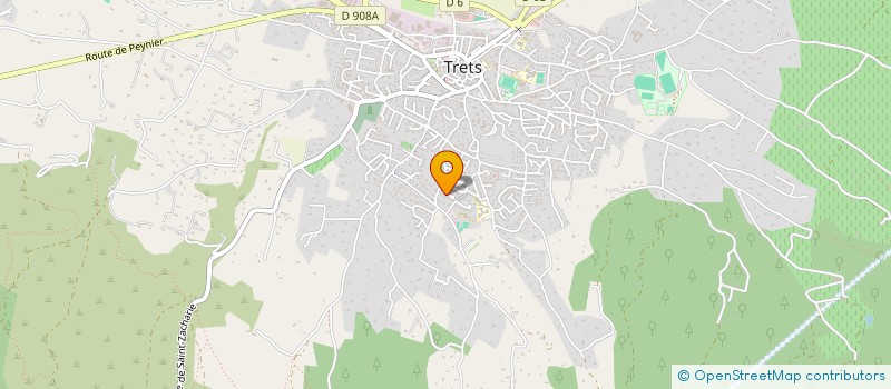 localisation de l'entreprise G1 CONCEPT à TRETS