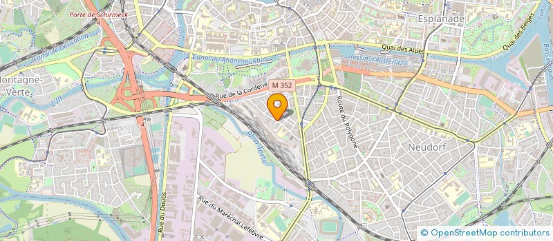 localisation de l'entreprise G1 INVEST à STRASBOURG