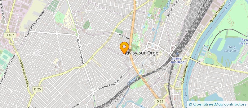 localisation de l'entreprise G10 à JUVISY-SUR-ORGE
