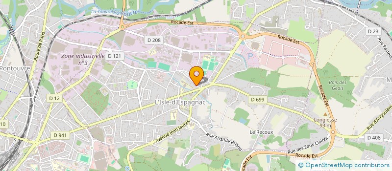 localisation de l'entreprise G16 ASSISTANCE  L'ISLE-D'ESPAGNAC