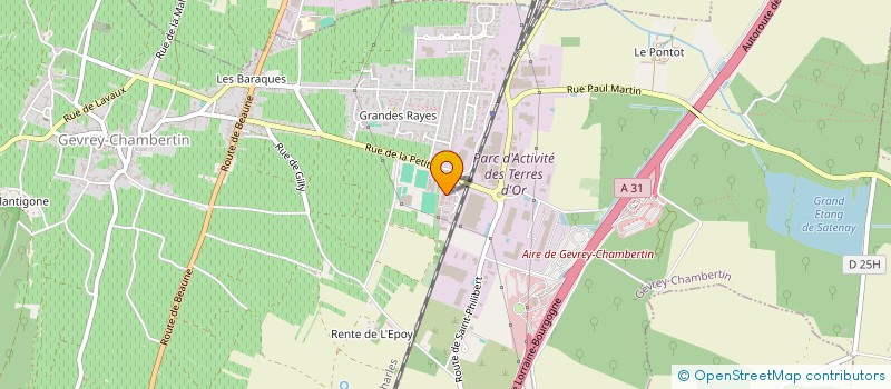 localisation de l'entreprise G2  BROCHON