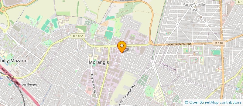 localisation de l'entreprise G2 ASSOCIES à MORANGIS