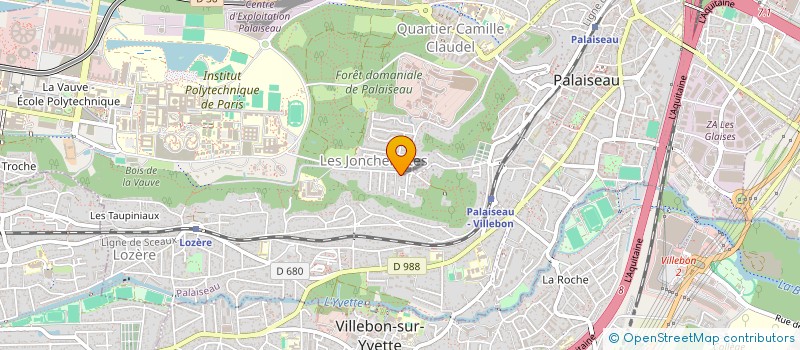 localisation de l'entreprise G2 INGENIERIE  PALAISEAU