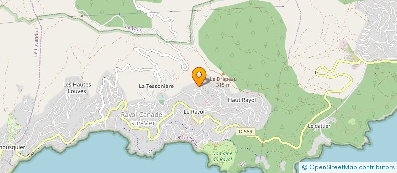 localisation de l'entreprise G2 INTERACTIVE à RAYOL-CANADEL-SUR-MER
