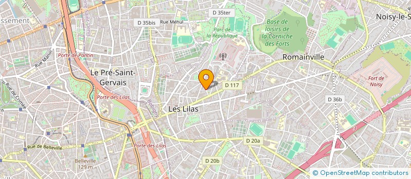 localisation de l'entreprise G2 LE CROISIC à LES LILAS