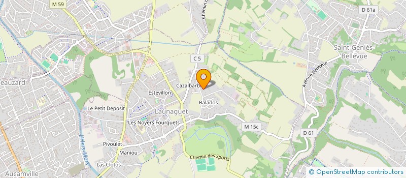 localisation de l'entreprise G2 METRIC à BALMA