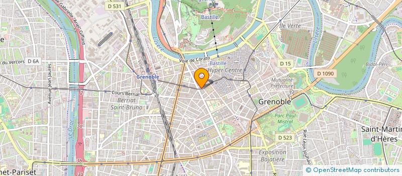 localisation de l'entreprise G2 POD  GRENOBLE