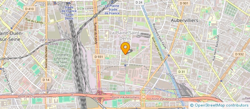 localisation de l'entreprise G2 QUOI à AUBERVILLIERS