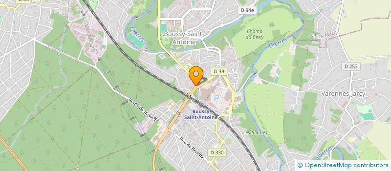 localisation de l'entreprise G2 SAMOURAIS à BOUSSY-SAINT-ANTOINE