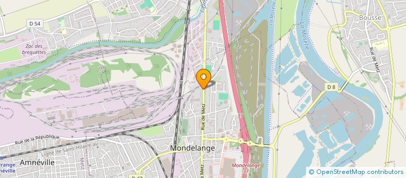 localisation de l'entreprise G20 CARROSSERIE  MONDELANGE