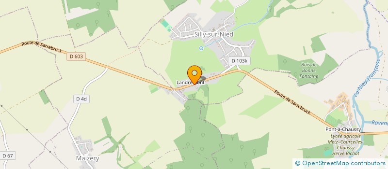 localisation de l'entreprise G20 IMMO  SILLY-SUR-NIED