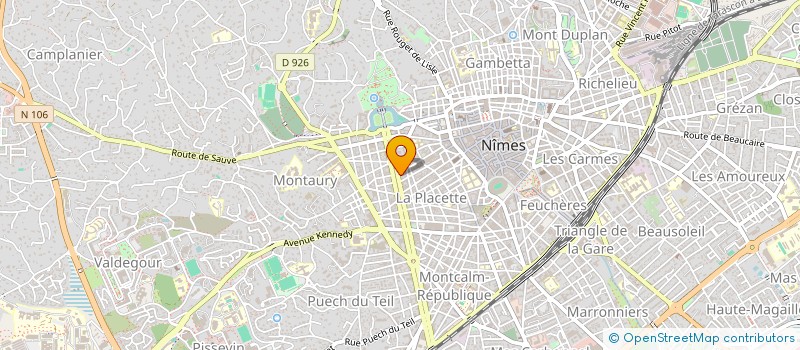 localisation de l'entreprise G29 à NIMES