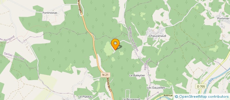 localisation de l'entreprise G2A 24 à PERIGUEUX