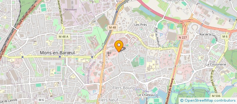 localisation de l'entreprise G2A CONSEIL à VILLENEUVE-D'ASCQ