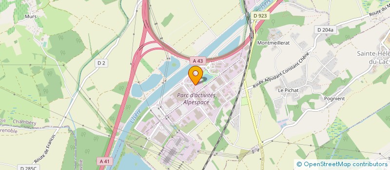 localisation de l'entreprise G2A CONSULTING à PORTE-DE-SAVOIE