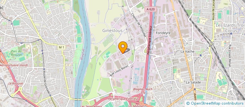 localisation de l'entreprise G2A PROMOTION  TOULOUSE