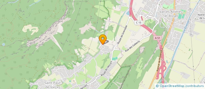 localisation de l'entreprise G2ALB  SAINT-PAUL-DE-VARCES