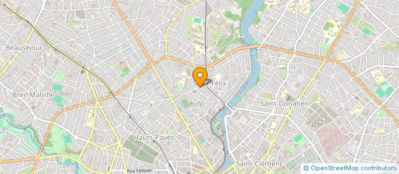 localisation de l'entreprise G2B à NANTES