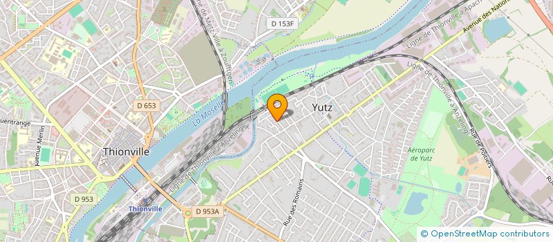 localisation de l'entreprise G2B  YUTZ