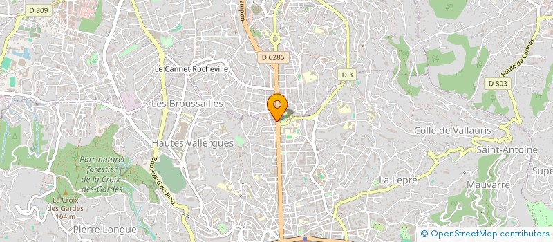 localisation de l'entreprise G2B  CANNES