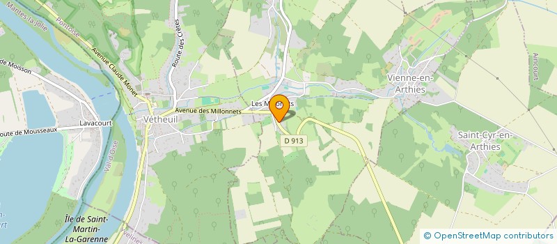 localisation de l'entreprise G2B AGENCEMENT  VIENNE-EN-ARTHIES