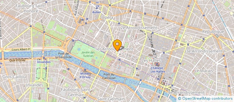 localisation de l'entreprise G2B & ASSOCIES à PARIS