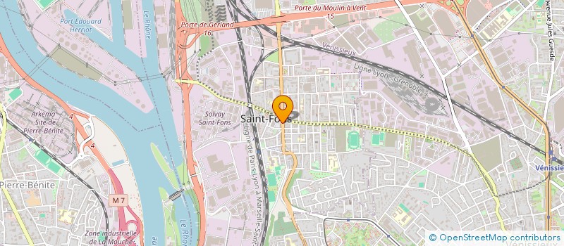 localisation de l'entreprise G2B CIGKOFTEM  SAINT-FONS