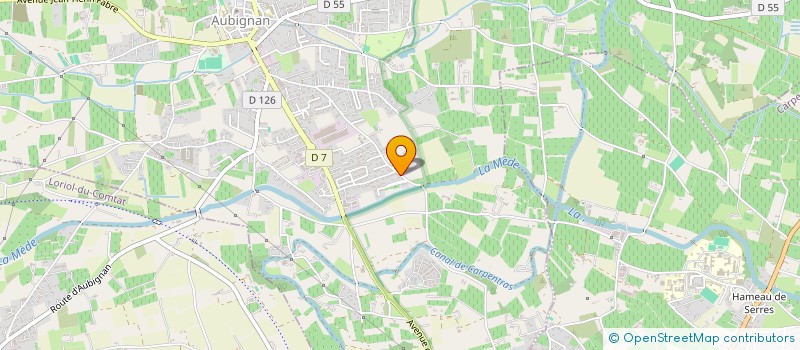 localisation de l'entreprise G2C  AUBIGNAN