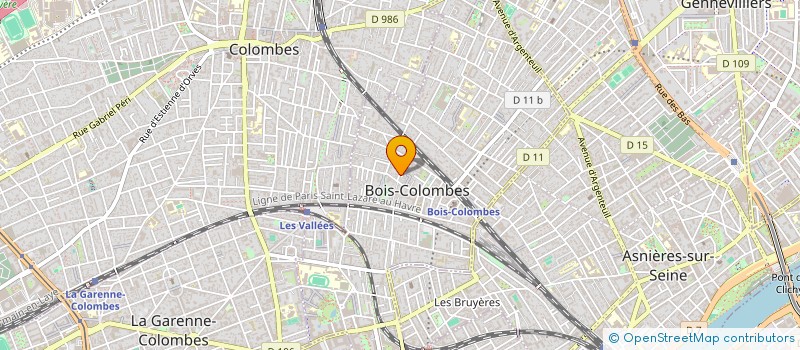 localisation de l'entreprise G2C CONSEIL à BOIS-COLOMBES