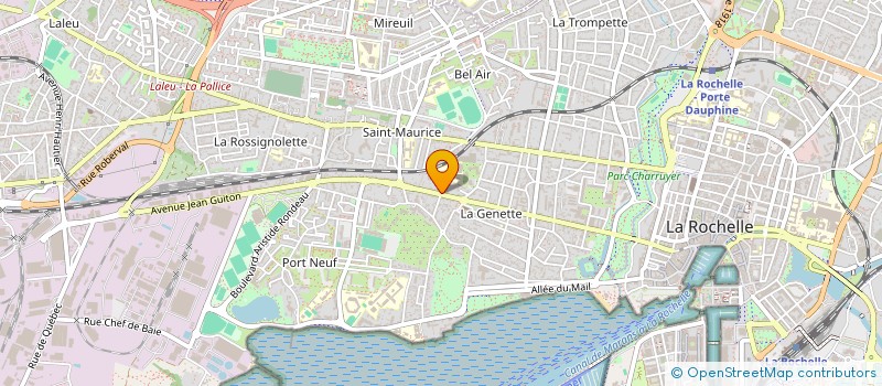 localisation de l'entreprise G2C PRESSING à LA ROCHELLE