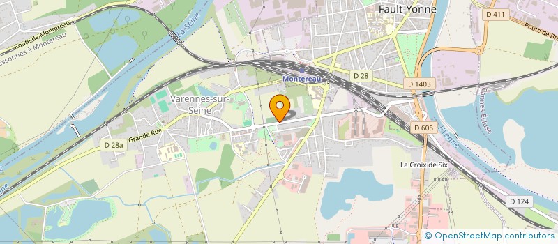 localisation de l'entreprise G2CA  VARENNES-SUR-SEINE