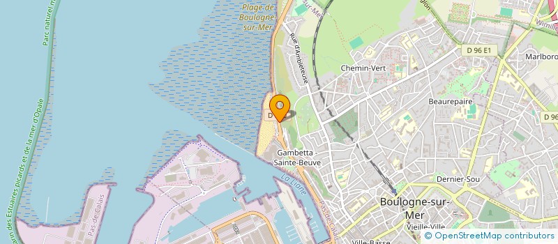 localisation de l'entreprise G2CB à BOULOGNE-SUR-MER