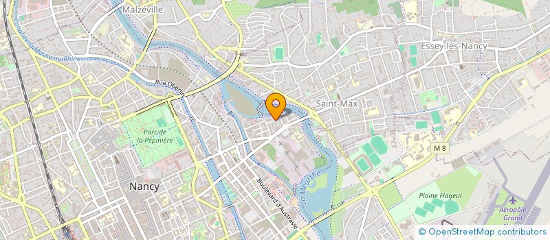 localisation de l'entreprise G2D IMMO  NANCY