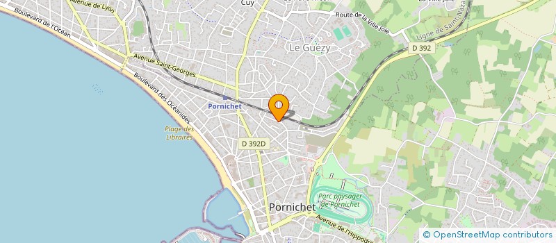 localisation de l'entreprise G2F  PORNICHET