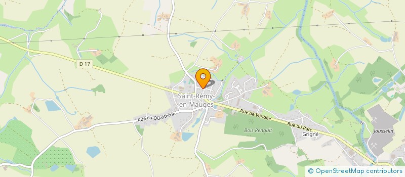 localisation de l'entreprise G2G  BEAUPREAU-EN-MAUGES