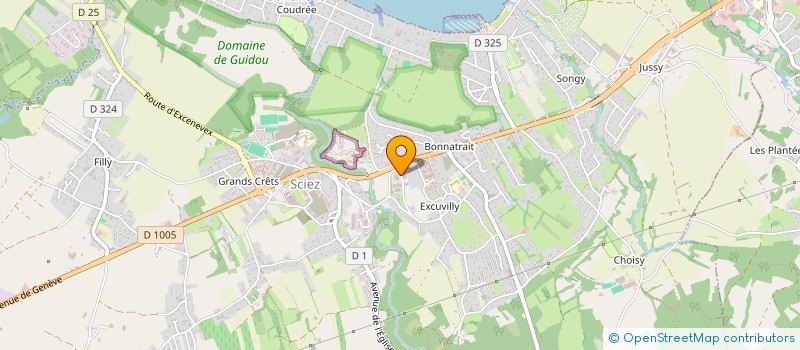 localisation de l'entreprise G2G DISTRIB  SCIEZ