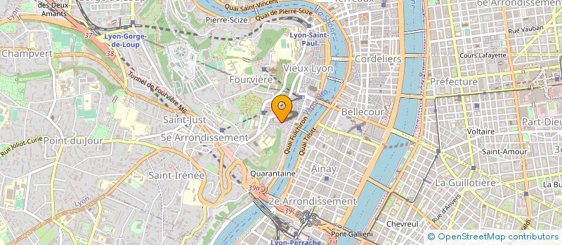 localisation de l'entreprise G2G FINANCE à LYON