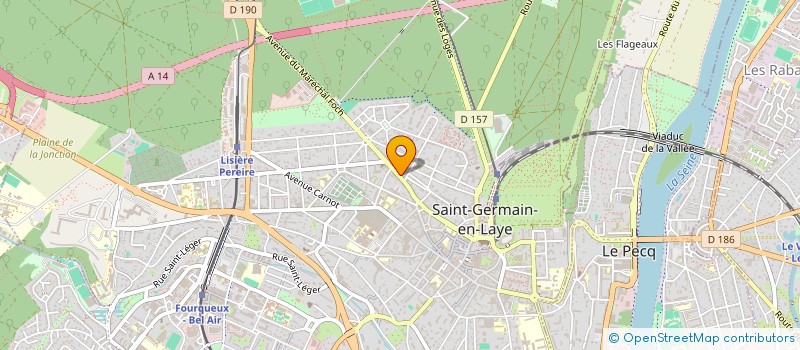localisation de l'entreprise G2G HOLDING à SAINT-GERMAIN-EN-LAYE