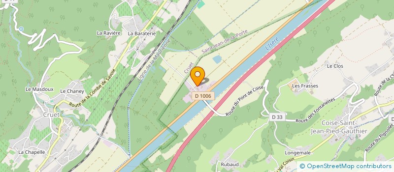 localisation de l'entreprise G2G IMMO  COISE-SAINT-JEAN-PIED-GAUTHIER