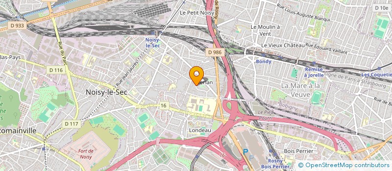localisation de l'entreprise G2HM à NOISY-LE-SEC